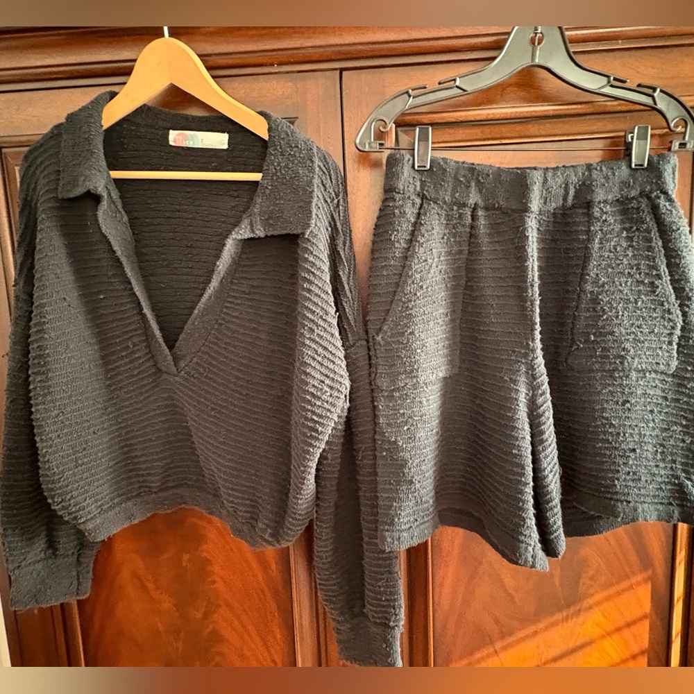 Free People Carter Sweater Set